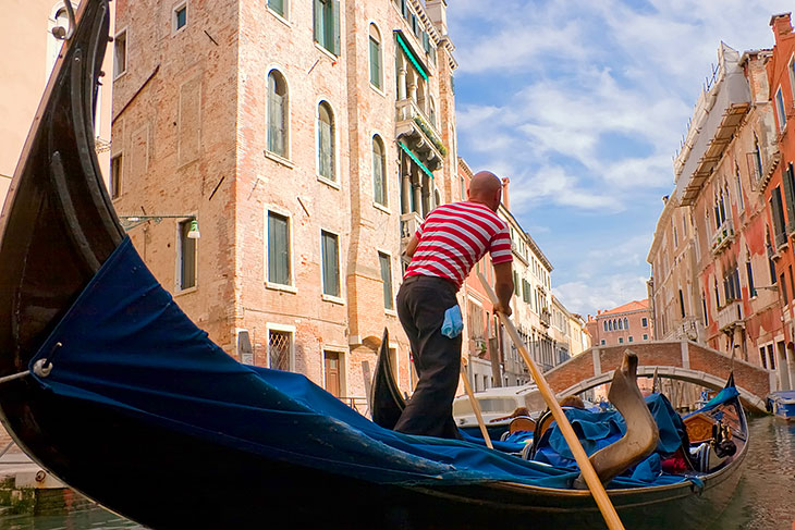 Venedig gondoler