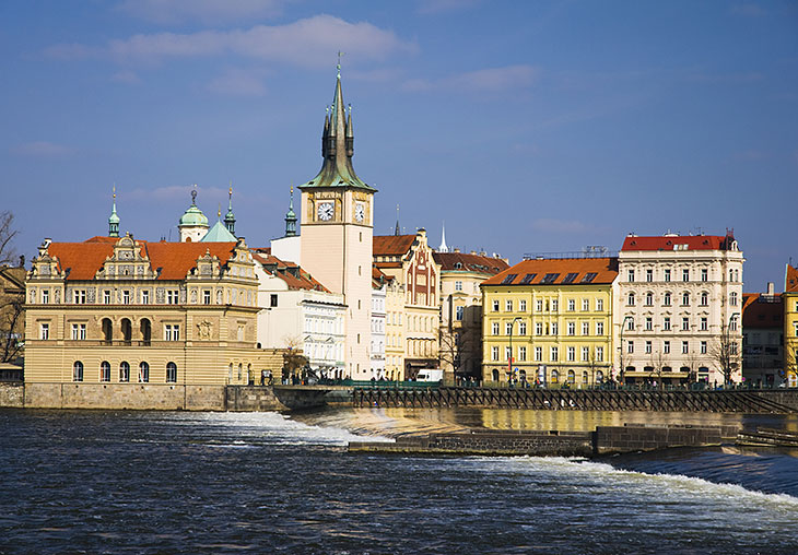 Den gamle delen av Praha
