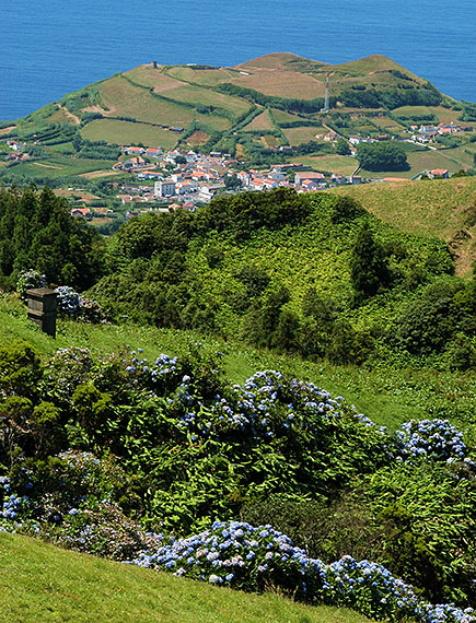 View of São Miguel’s landscape.