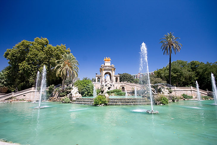 La fontana nel Parco della Cittadella