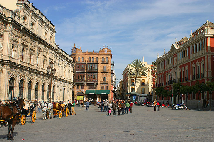 Gatene i Sevilla