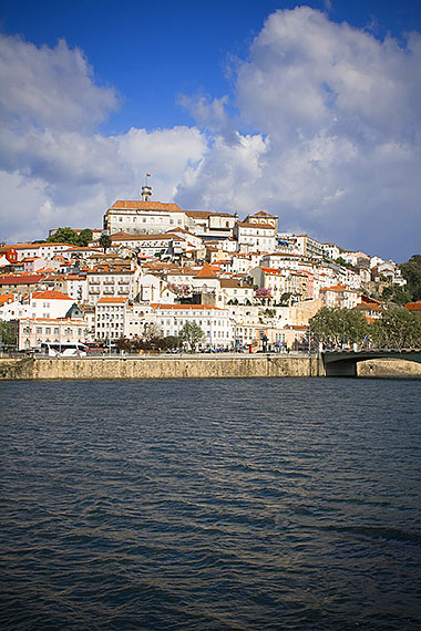 Perspectiva da colina de Coimbra